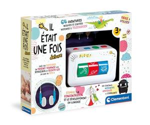 Clementoni 52584 Once Upon a Time-My Storyteller + Headphones, Multicolored