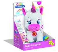 Clementoni 55262 Baby Unicornio Doll, Multicoloured, Sin Talla