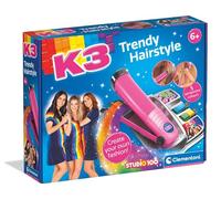 Clementoni 56149 K3 Trendy Hairstyles Colors & Crafts, Dutch Language, Creative Gift for Children 6-10 Years, Girl, Made in Italy