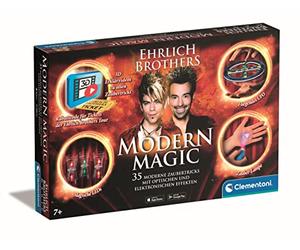 Clementoni 59313 Ehrlich Brothers Modern Magic, Magic Box for Children from 7 Years, Magic Equipment for 35 Modern Magic Tricks, Includes 3D Explanatory Videos, Ideal as a Gift