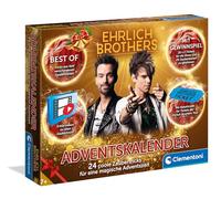 Clementoni 59407 Ehrlich Brothers Advent Calendar of Magic, Multi-Colour, 7.7 x 30 x 30 cm