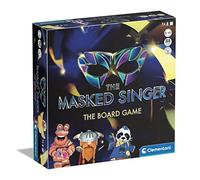 Clementoni-61342-Masked Singer-board games for 8 years olds and older, family games for teens and adults, 2-6 players, board games TV show, card games, fun challenges, ENGLISH VERSION, Multicolor