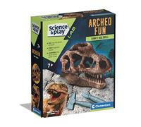 Clementoni - 61376 - Science & Play Lab - Giant Skull T Rex Dig Kit - Educational And Scientific Toys, Dinosaur Dig, Archaeological Excavation Toys, Gift For Kids Age 7, English version, Made in Italy