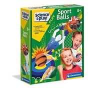 Clementoni 61521, Science & Play Bouncy Sports Balls for Children, Ages 8 years Plus