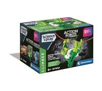 Clementoni Science&Play Action Robot Sports Climber, Science Museum, STEM Robot Model to Assemble, For Kids 8+ Years, 61568