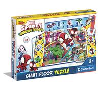 Clementoni Marvel Spiderman Giant Floor Electronic Educational Game with Interactive Pen
