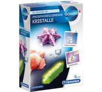 Clementoni 69487 Galileo Science - Phosphorescent Crystals Experiment Box for Li