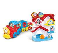 Clementoni 97854 Disney Activity House-Train, Ball Drop Baby, Toddler Toys, 6-36 Months, Gift for Kids, Multicolor [Amazon Exclusive]