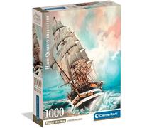 Clementoni Jigsaw Puzzle Amerigo Vespucci - 1000 pieces, Adults 14-99, Compact Box, Made in Italy