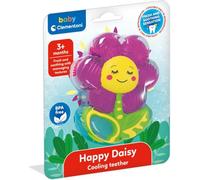 Clementoni Baby - Happy Daisy Cooling Teether, Chilled Baby Dentarol 3 Months, Different Textures and Colours Multisensory Experience, Gum Relief and Gum Massage
