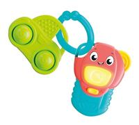 Clementoni Baby Infant Toys - My First Activity Keys - Early Development & Activity Toys, Interactive Music Toys, Lights & Sounds, Sensory Learning Toys, Toddler 3 Months, Batteries Included, 17893