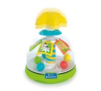 Clementoni Baby Infant Toys - Spinning Top Happy Friends Press Spinner, Sensory & Developmental Toy, Toddler Gift 9 Months, 17895