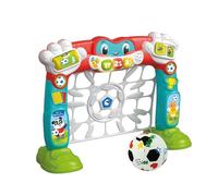 Clementoni Baby Kick & Score Goal Interactive Toy, 18+ Months, Lights and Sounds, Soft Ball Included