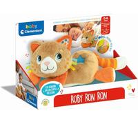 Clementoni Baby Kitty 59402 Sleeping and Cuddly Kitten Mustering Plush Cuddly Toy for Soothing Babies from Birth