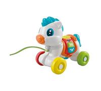 Clementoni - Baby Pony Always with Me Train Interactive, Animal to Pull, Toy for Motricity, First Steps, Learning To Walk, Children 6 Months-Made in Italy, Italian Color, 17776