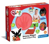 Clementoni Bing - Sensory Path - Building Mat and Blocks, Soft Bricks Children 18 Months, Construction Set Early Childhood, Sensory Stackable, Washable, Made in Italy, 17490