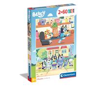Clementoni Bluey Kinder Puzzle 2 x 60 Teile - Puzzle 27 x 19 cm für (US IMPORT)
