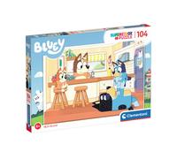 Clementoni Bluey Puzzle Of 104 Pieces - Version 2 - 34.3 x 24.3 x 3.5 CM
