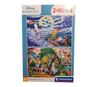 Clementoni Children's Jigsaw Puzzle From 5 Years - Peter Pan & It Jungle Book