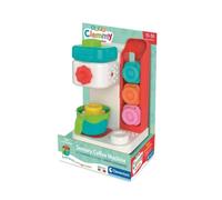 Clementoni Clemmy Coffee Break Sensory Baby Toy, Soft Multisensory Coffee Machine with 6 Washable Blocks & Pretend Play Features, Ages 10 Months+