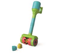 Clementoni Clemmy Sensory Vacuum Roller Toy with Soft Blocks and Adjustable Handle for Babies from 6 Months