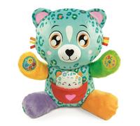 Clementoni - Cleo and Leo Leopards Interactive, Interactive Plush for Babies, Educational, Multisensory and Musical, From 6 Months, Made in Italy, 55555