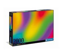 Clementoni Collection 32568, Colorboom Gradient Puzzle For Children and Adults - 2000 pieces, Ages 10 Years Plus Multi Coloured
