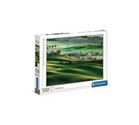 Clementoni Collection 35098, Tuscany Hills Puzzle for Children and Adults, 500 pieces, Ages 10 Years Plus, Multi Coloured
