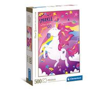 Clementoni Collection 35100, Unicorn Puzzle for Children and Adults- 500 pieces, Ages 10 Years Plus