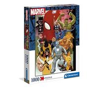 Clementoni Collection 39612, Marvel 80 Puzzle for Adults and Children - 1000 Pieces, Ages 10 Years Plus Multi-coloured