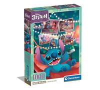 Clementoni - 39793 - Puzzle Disney Stitch - Jigsaw Puzzle 1000 Pieces | Jigsaw Puzzle For Adults | Comic Puzzle | Made In Italy