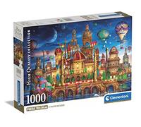 Clementoni Collection-Downtown-1000 Adult Puzzle Pieces, Made in Italy, Multicoloured, 39778