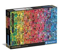 Clementoni ColorBoom Collection Collage-1000 Pieces Adults, Colours, Puzzle Gradient, Made In Italy, Multicoloured, 39781