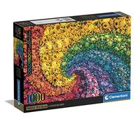 Clementoni 39779 ColorBoom Collection-Whirl-1000 Pieces-Adult, Color, Puzzle Gradient, Made in Italy, Multi-Coloured