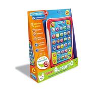 Clementoni Computer Kid - Tablet Alphabet, Talking Educational Game from 3 Years, 5 Game Modes and 30 Interactive Buttons, Learning Letters and Words, Italian Language, 16702