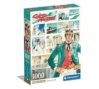 Clementoni - Corto Maltese Maltese - 1000 Pieces, Comic Puzzle, Author Illustrations, Vertical, Fun for Adults, Made in Italy, Multicoloured, 39808