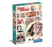 Clementoni - Corto Maltese Maltese - 1000 Pieces, Comic Puzzle, Author Illustrations, Vertical, Fun for Adults, Made in Italy, Multicoloured, 39807