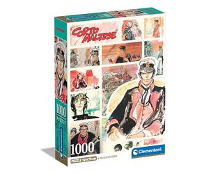 Clementoni - Corto Maltese Maltese - 1000 Pieces, Comic Puzzle, Author Illustrations, Vertical, Fun for Adults, Made in Italy, Multicoloured, 39807