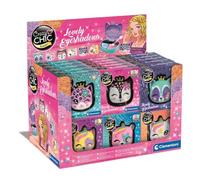 Clementoni - Crazy Chic-Lovely Eyeshadow: Fox Eyeshadow Case, Safe And Hypoallergenic Makeup, Cosmetic Set Girls 6 Years, Easily Washable With Water, Colour, 18818