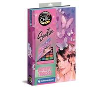 Clementoni Crazy Chic Swiftie Summer Makeup Palette, Girls Beauty Kit with Eyeshadows, Lip Gloss & Premium Applicators, Ages 6+
