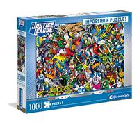 Clementoni - DC Comics Impossibile Jigsaw Puzzle for Children and Adults 1000 pieces, 14 Years old and up, 39599
