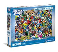 Clementoni Dc Justice League 1000 Piece Impossible Jigsaw Puzzle