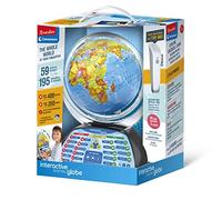 Clementoni Digital Interactive Globe Light-Up World Globe with Talking Pen & App (Ages 7+), New