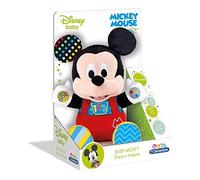 Clementoni Disney Baby Mickey Play and Learn, Talking Plush, Multicoloured, Standard, 17303