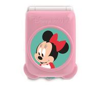 Clementoni Disney Baby - Minnie Flip Phone, Children's Phone 9-36 Months, Activity Centre with 4 Buttons to Stimulate Imitation Game with Light and Sounds, 17515