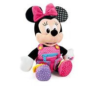 Clementoni- Disney Baby Minnie Sensory Plush: Fun Activities for Early Development (12+ Months)