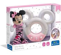 Clementoni 17396, Disney Baby Minnie-Sound Color Lamp-Night Light, White Sounds