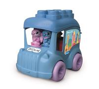 Clementoni Disney Baby Stitch 2-in-1 Activity Bus Playset with Soft Clemmy Blocks and Characters
