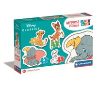 Clementoni 20806 Supercolor Disney Classic - Puzzle 3 + 6 + 9 + 12 Teile ab 2 Ja