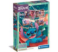 Clementoni Disney Stitch Jigsaw Puzzle 1000 Pieces, Adult Comic Puzzle, 70 x